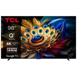 TCL C69 98C69B | 98'' Ultra HD 4K | QLED Smart TV | Wifi | Google TV | Dolby Vision | 60Hz