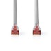Nedis CCGL85220GY150 | Netwerkkabel Cat6 SF/UTP | 15 m | Grijs | RJ45 Male-naar-RJ45 Male