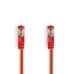 Nedis netwerkkabel | Cat6 | S/FTP (S-STP) | 2 m | Rood | CCGP85221RD20