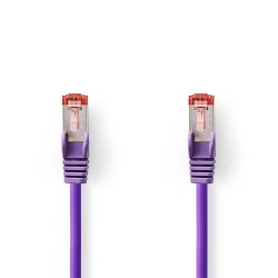 Nedis S/FTP Cat 6 Netwerkkabel | 2 m | Violet Nedis S/FTP Cat 6 Netwerkkabel | 2 m | Violet