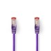 Nedis S/FTP Cat 6 Netwerkkabel | 2 m | Violet