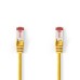 Nedis netwerkkabel | Cat6 | S/FTP (S-STP) | 0,25 m | Geel | CCGP85221YE025