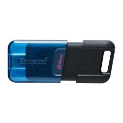 Kingston DataTraveler 80 | 64GB USB-C 3.2 Flash Drive | Zwart