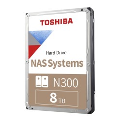 Toshiba N300 NAS HDD 3.5” | 8TB SATA III | 7200RPM