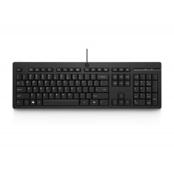 HP 125 | Bedraad Toetsenbord | USB | QWERTY US International | Zwart
