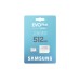 Samsung EVO Plus | MicroSDXC | 512GB | Class 10 | UHS-I U3 | V30 | A2 | Tot 160MB/s | Inclusief adapter