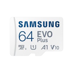 Samsung EVO Plus | MicroSDXC | 64GB | Class 10 | UHS-I U3 Samsung EVO Plus | MicroSDXC | 64GB | Class 10 | UHS-I U3