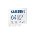 Samsung EVO Plus | MicroSDXC | 64GB | Class 10 | UHS-I U1 | Inclusief adapter