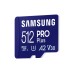 Samsung EVO Plus | MicroSDXC | 512GB | Class 10 | UHS-I U3 | Inclusief adapter
