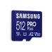 Samsung EVO Plus | MicroSDXC | 512GB | Class 10 | UHS-I U3 | Inclusief adapter