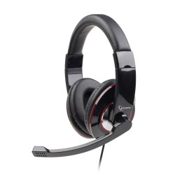 Gembird MHS-001 | Bedrade On-Ear Headset USB-A | Zwart