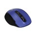 Qware Glasgow | Draadloze Muis | Rechtshandig | RF + Bluetooth | 1600 DPI | Blauw/Zwart