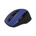 Qware Glasgow | Draadloze Muis | Rechtshandig | RF + Bluetooth | 1600 DPI | Blauw/Zwart