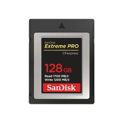 SanDisk Extreme PRO | CFexpress Type B | 128GB | Tot 1700MB/s lezen | Tot 1200MB/s schrijven | Betrouwbare Opslag SanDisk Extreme PRO | CFexpress Type B | 128GB | Tot 1700MB/s lezen | Tot 1200MB/s schrijven | Betrouwbare Opslag