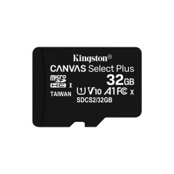 Kingston Canvas Select Plus | MicroSDHC | 32GB | Class 10 | UHS-I U1