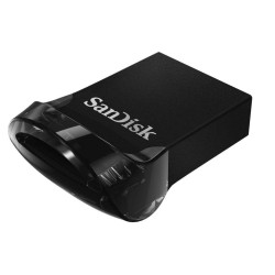 SanDisk Ultra Fit | 64GB USB-A 3.2 Flash Drive | Zwart SanDisk Ultra Fit | 64GB USB-A 3.2 Flash Drive | Zwart