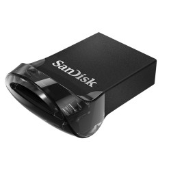 SanDisk Ultra Fit | 128GB USB-A 3.2 Flash Drive | Zwart SanDisk Ultra Fit | 128GB USB-A 3.2 Flash Drive | Zwart