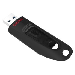 SanDisk Ultra | 128GB USB-A 3.2 Flash Drive | Zwart