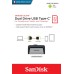Sandisk Ultra Dual Drive | 32GB USB-C 3.2 & USB-A 3.2 Flash Drive | Zilver