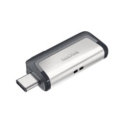 SanDisk Ultra Dual Drive USB Type-C | 128GB USB Flash Drive | USB Type-A / USB Type-C 3.2 Gen 1 (3.1 Gen 1) | Zwart, Zilver SanDisk Ultra Dual Drive USB Type-C | 128GB USB Flash Drive | USB Type-A / USB Type-C 3.2 Gen 1 (3.1 Gen 1) | Zwart, Zilver