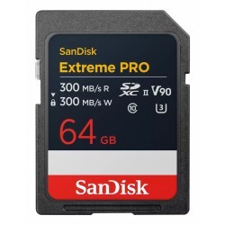 SanDisk Extreme PRO | 64GB SDXC Geheugenkaart | UHS-II Klasse 10 SanDisk Extreme PRO | 64GB SDXC Geheugenkaart | UHS-II Klasse 10