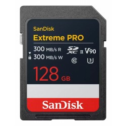 SanDisk Extreme PRO | 128GB SDXC Geheugenkaart | UHS-II Klasse 10 SanDisk Extreme PRO | 128GB SDXC Geheugenkaart | UHS-II Klasse 10