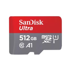 SanDisk Ultra | MicroSDXC | 512GB | Class 10 | UHS-I U1 SanDisk Ultra | MicroSDXC | 512GB | Class 10 | UHS-I U1