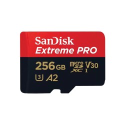 SanDisk Extreme PRO | MicroSDXC | 256GB | Class 10 | UHS-I U3 SanDisk Extreme PRO | MicroSDXC | 256GB | Class 10 | UHS-I U3