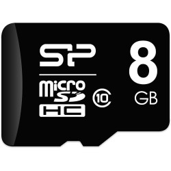 Silicon Power | MicroSDHC | 8GB | Class 10 Silicon Power | MicroSDHC | 8GB | Class 10