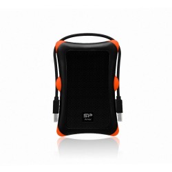 Silicon Power Rugged Armor Externe Harde Schijf | 1TB | USB 3.2 | Zwart