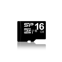 Silicon Power Elite | MicroSDHC | 16GB | Class 10 | UHS-I U1 | Inclusief SD-adapter | Zwart Silicon Power Elite | MicroSDHC | 16GB | Class 10 | UHS-I U1 | Inclusief SD-adapter | Zwart