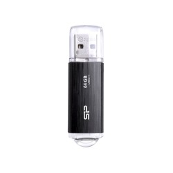 Silicon Power Blaze B02 | 64GB USB-A 3.2 Flash Drive | Zwart