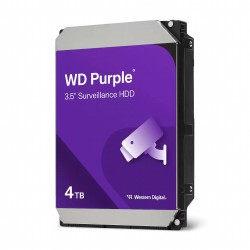 Western Digital Purple | Interne HDD 4 TB | 3.5” SATA III | 5400 RPM | 128 MB Cache