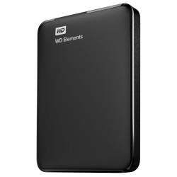 WD Elements Portable Externe Harde Schijf | 2TB | USB 3.2 | Zwart