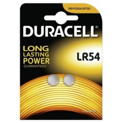 DURACELL ALKALINE LR1130 LR54 1,5V BLISTER 2