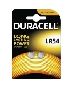 DURACELL ALKALINE LR1130 LR54 1,5V BLISTER 2