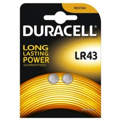 DURACELL ALKALINE LR43 BLISTER 2