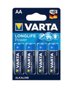 VARTA LONGLIFE ALKALINE AA/LR06 BLISTER 4