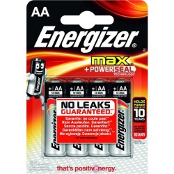 ENERGIZER MAX ALKALINE AA/R06 BLISTER 4