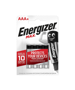 ENERGIZER MAX ALKALINE AAA/LR03 BLS 4