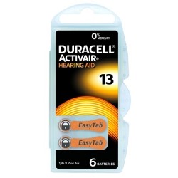 DURACELL ACTIVAIR MERCURY FREE 13