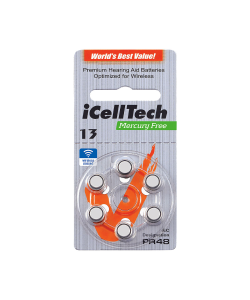 ICell Tech MERCURY FREE Batterijen/doosje à 10 x blister 6 Orange