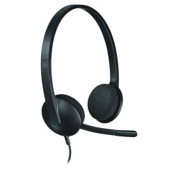 Logitech H340 Headset Hoofdband Zwart