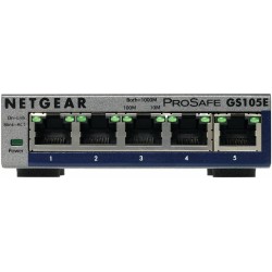 Netgear ProSafe Plus 5 Port Webm. Gigabit Ethernet Switch