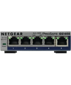 Netgear ProSafe Plus 5 Port Webm. Gigabit Ethernet Switch