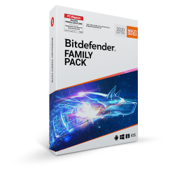 Bitdefender Family Pack 10-Devices 1 jaar