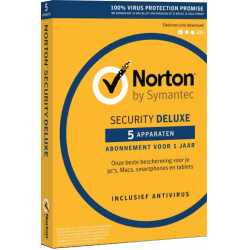 Norton 360 Deluxe 3-Devices + 25 GB Cloudstorage 1 jaar