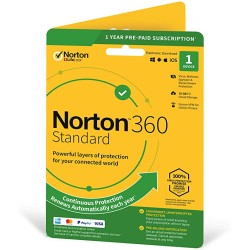 Norton 360 Standard 1-Device + 10 GB Cloudstorage 1 jaar