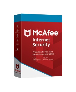 McAfee Internet Security 1-PC 1 jaar