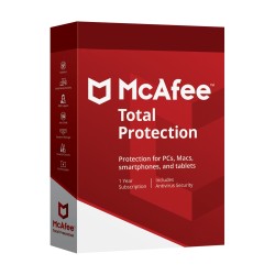 McAfee Total Protection 10-PC 1 jaar